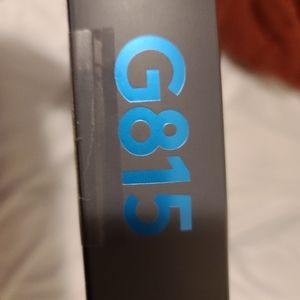 G815 Rbg Gaming keyboard